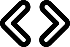 Code Programming Signs Outlines Vinyl Svg File, Free Vectors File